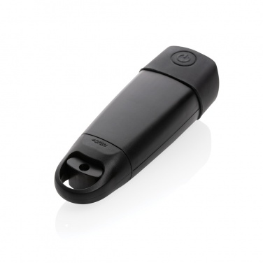 Logotrade corporate gift picture of: Lightwave RCS rplastic USB-rechargeable torch with crank