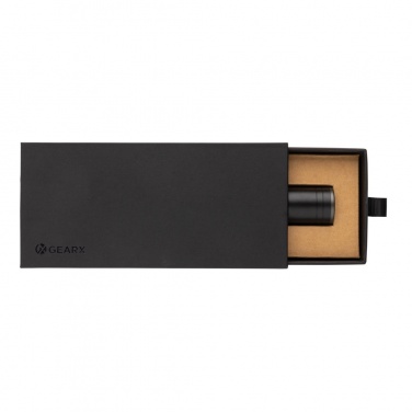 Logo trade corporate gift photo of: Gear X RCS recycled aluminum USB-rechargeable torch