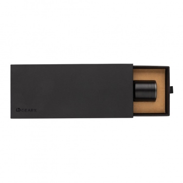 Logo trade promotional gifts picture of: Gear X RCS recycled aluminum USB-rechargeable torch large