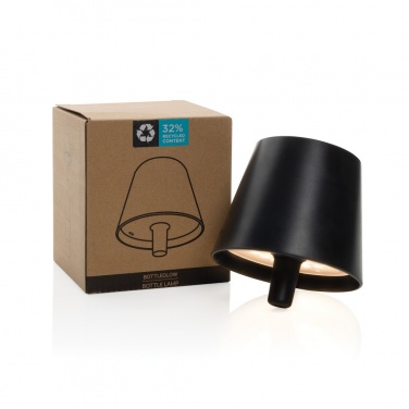 Logotrade promotional merchandise picture of: BottleGlow RCS recycled plastic bottle lamp