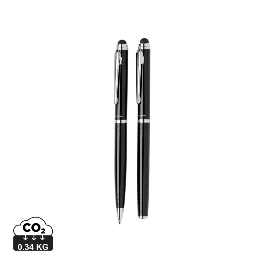 Logotrade promotional product picture of: Swiss Peak deluxe pen set