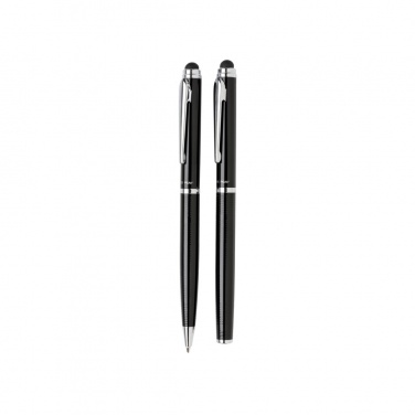 Logo trade promotional giveaways picture of: Swiss Peak deluxe pen set