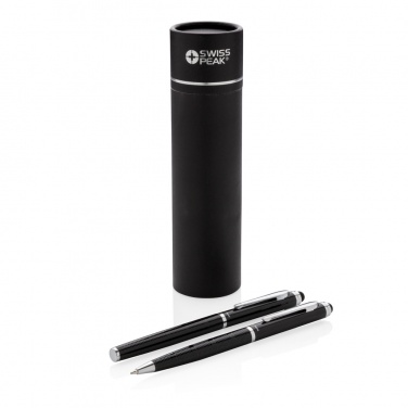 Logo trade promotional merchandise picture of: Swiss Peak deluxe pen set