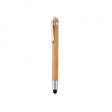 Logo trade promotional gifts image of: Bamboo stylus pen