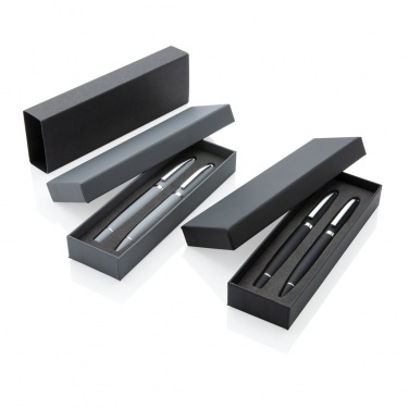 Logo trade promotional giveaway photo of: Deluxe pen set