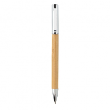 Logo trade promotional merchandise image of: Modern bamboo pen