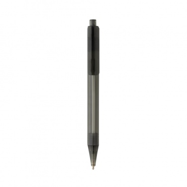 Logo trade corporate gift photo of: GRS RPET X8 transparent pen