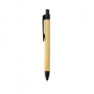 Logo trade promotional merchandise image of: Write responsible recycled paper barrel pen