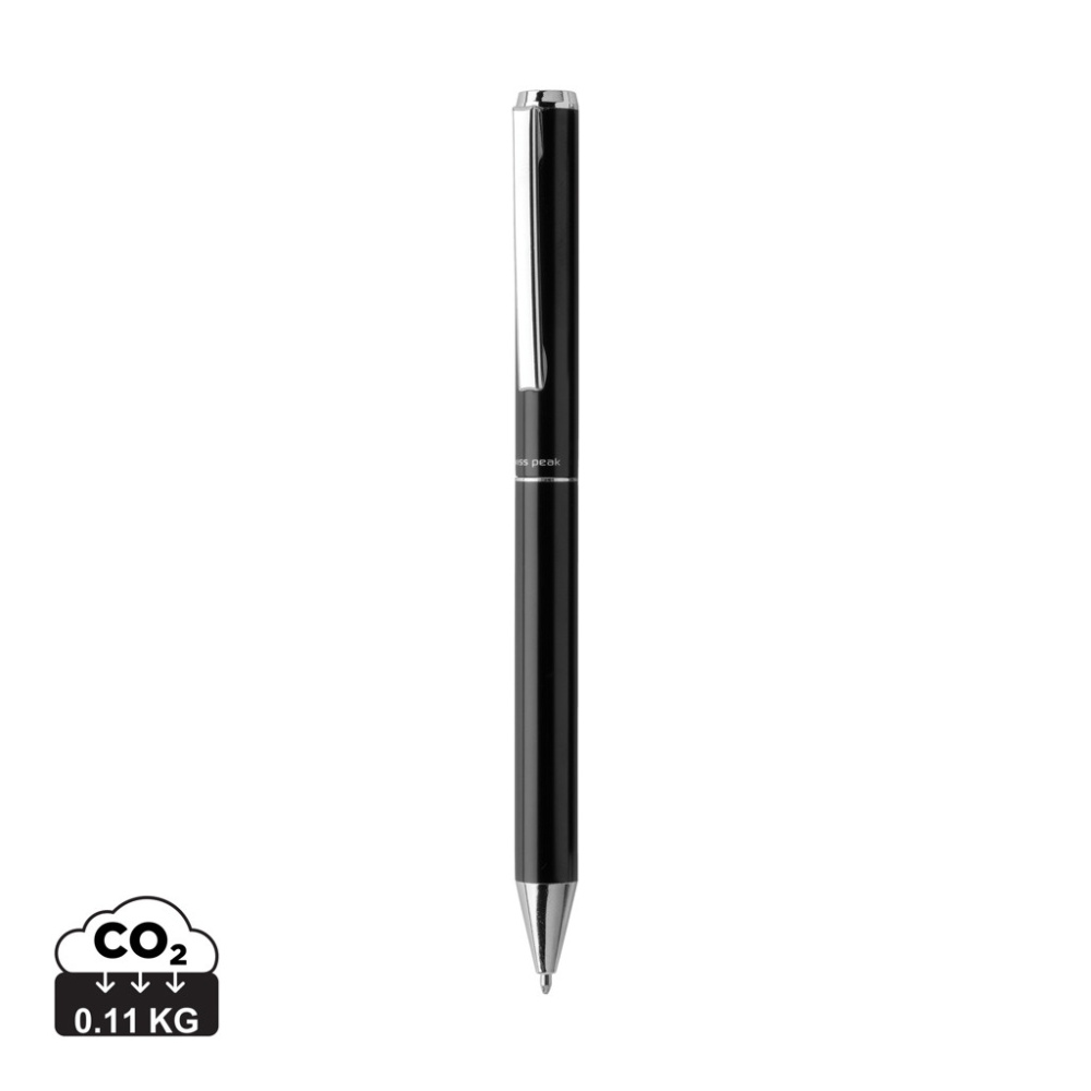Logo trade promotional products image of: Swiss Peak Cedar RCS certified recycled aluminium pen