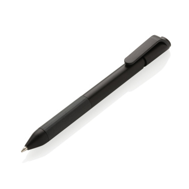 Logo trade business gift photo of: TwistLock GRS certified recycled ABS pen