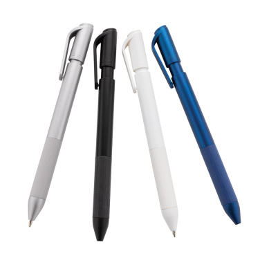 Logotrade promotional item image of: TwistLock GRS certified recycled ABS pen