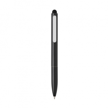 Logotrade corporate gifts photo of: Kymi RCS certified recycled aluminium pen with stylus