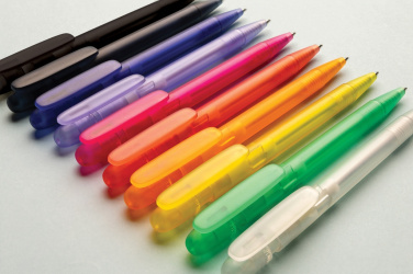 Logo trade advertising products picture of: Devin GRS certified RABS pen transparent