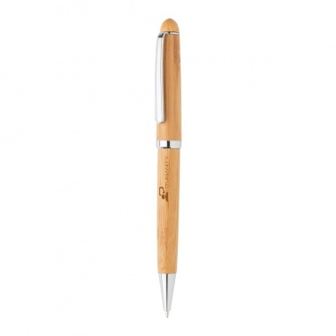 Logo trade corporate gift photo of: Bamboo pen in box