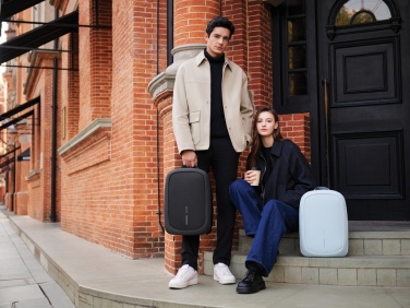 Logo trade business gifts image of: Backpack Bobby Edge