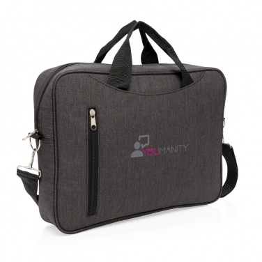Logo trade promotional giveaways picture of: Classic 15” laptop bag