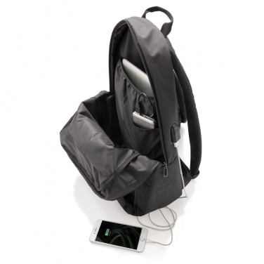 Logo trade promotional gifts picture of: Power USB laptop backpack