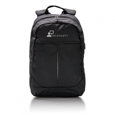 Logotrade promotional merchandise image of: Power USB laptop backpack