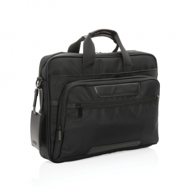 Logotrade promotional merchandise image of: Swiss Peak AWARE™ RPET Voyager 15.6" laptop bag