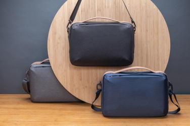 Logotrade corporate gift image of: Impact AWARE™ 300D two tone deluxe 15.6" laptop bag