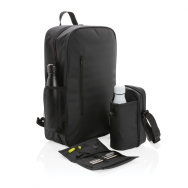 Logo trade corporate gifts image of: Tierra cooler backpack
