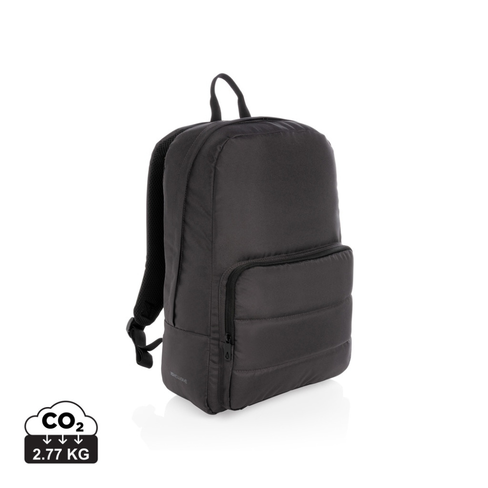 Logo trade promotional gift photo of: Impact AWARE™ RPET Basic 15.6" laptop backpack