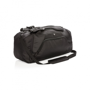 Logotrade promotional giveaways photo of: Swiss Peak RFID sports duffel & backpack