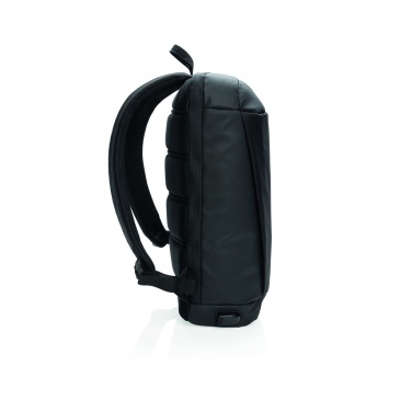 Logo trade promotional gifts image of: Madrid anti-theft RFID USB laptop backpack PVC free