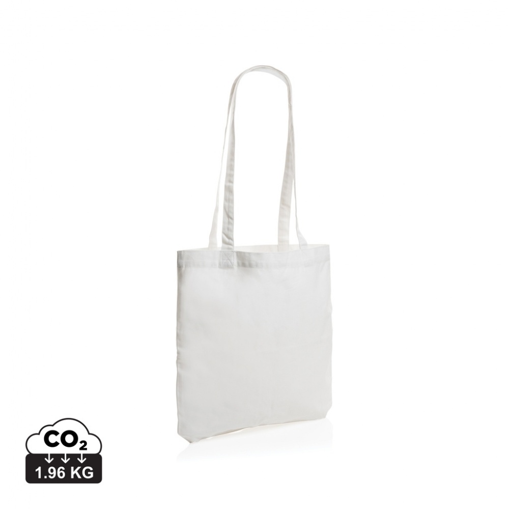 Logo trade corporate gifts picture of: Impact AWARE™ recycled cotton tote 330 gsm