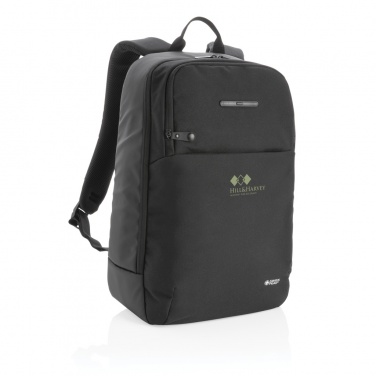 Logotrade corporate gift image of: Swiss Peak laptop backpack with UV-C steriliser pocket