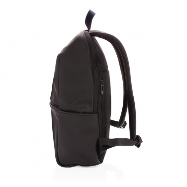 Logo trade promotional gifts image of: Smooth PU 15.6"laptop backpack