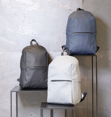 Logo trade corporate gift photo of: Smooth PU 15.6"laptop backpack