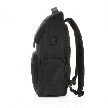 Logotrade promotional giveaways photo of: Swiss Peak AWARE™ RPET Voyager 15.6" laptop backpack