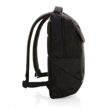 Logo trade promotional products image of: Swiss Peak Brooke AWARE™ RPET daily 15.6" laptop backpack