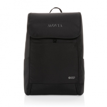 Logo trade promotional gifts image of: Swiss Peak Fern AWARE™ RPET all over zipper 15.6" backpack