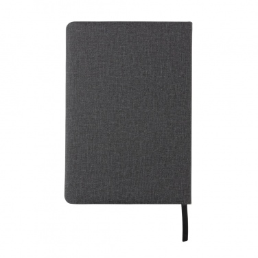 Logo trade advertising product photo of: Deluxe A5 Notebook with phone pocket