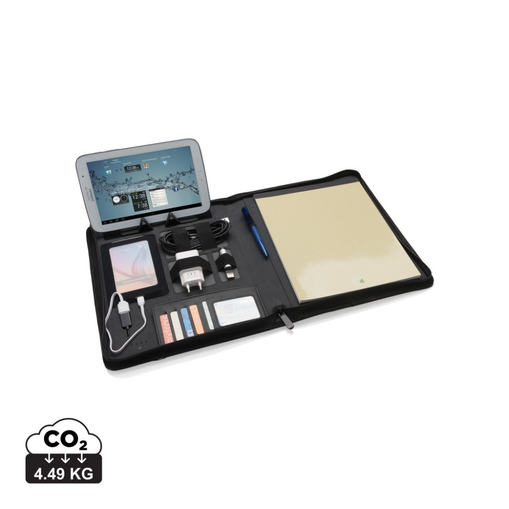 Logotrade promotional giveaway picture of: Tech portfolio with powerbank