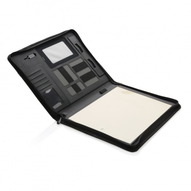 Logo trade corporate gifts image of: Tech portfolio with powerbank