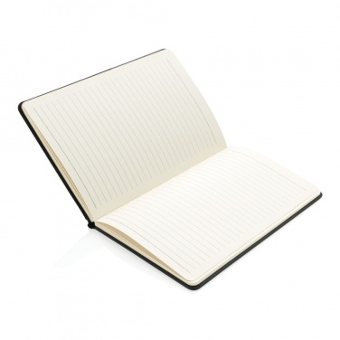 Logo trade promotional giveaways image of: A5 Deluxe notebook with smart pockets