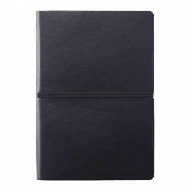 Logo trade promotional products picture of: Deluxe softcover A5 notebook