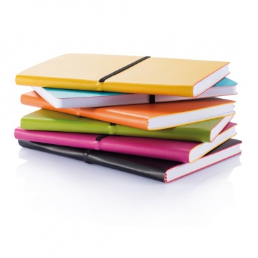 Logotrade promotional product image of: Deluxe softcover A5 notebook