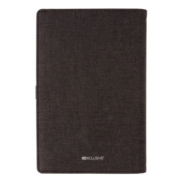 Logo trade promotional gifts image of: Air 5W wireless charging refillable journal cover A5