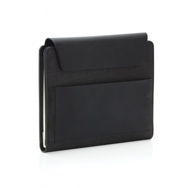 Logotrade promotional merchandise photo of: Fiko wireless charging A5 portfolio with powerbank