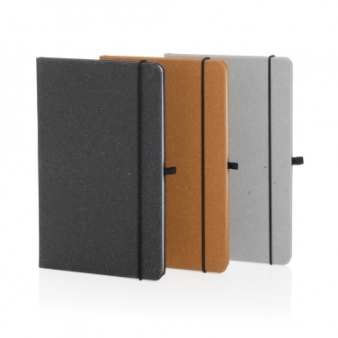 Logotrade promotional products photo of: Recycled leather hardcover notebook A5