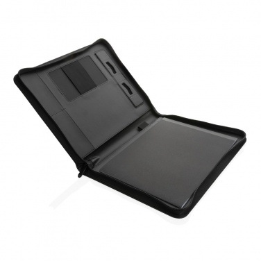 Logo trade corporate gifts image of: RCS rPU deluxe tech portfolio with zipper