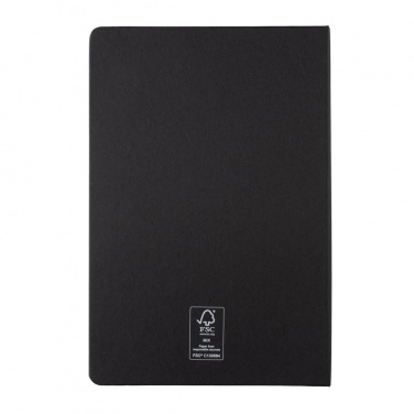 Logo trade promotional giveaways picture of: A5 hardcover notebook