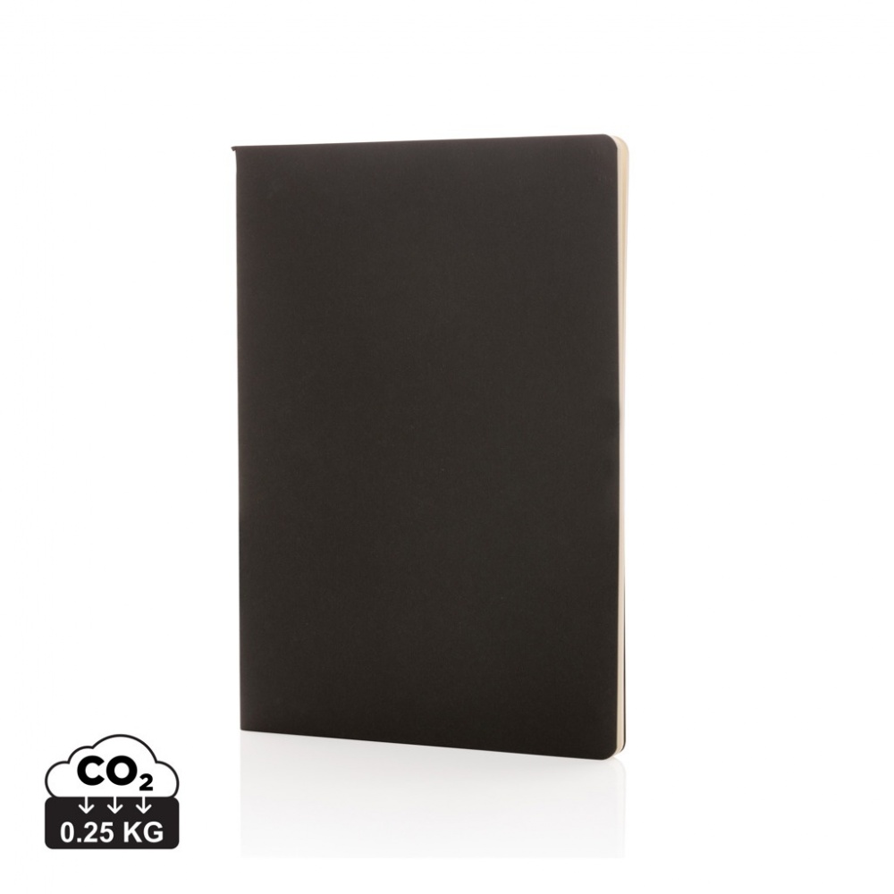 Logo trade promotional giveaway photo of: A5 standard softcover notebook