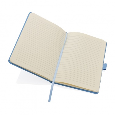 Logo trade promotional products picture of: Sam A5 RCS certified bonded leather classic notebook