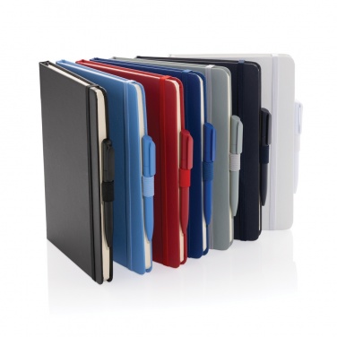 Logotrade promotional giveaway image of: Sam A5 RCS certified bonded leather classic notebook