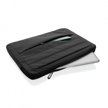 Logo trade business gift photo of: Armond AWARE™ RPET 15.6 inch laptop sleeve